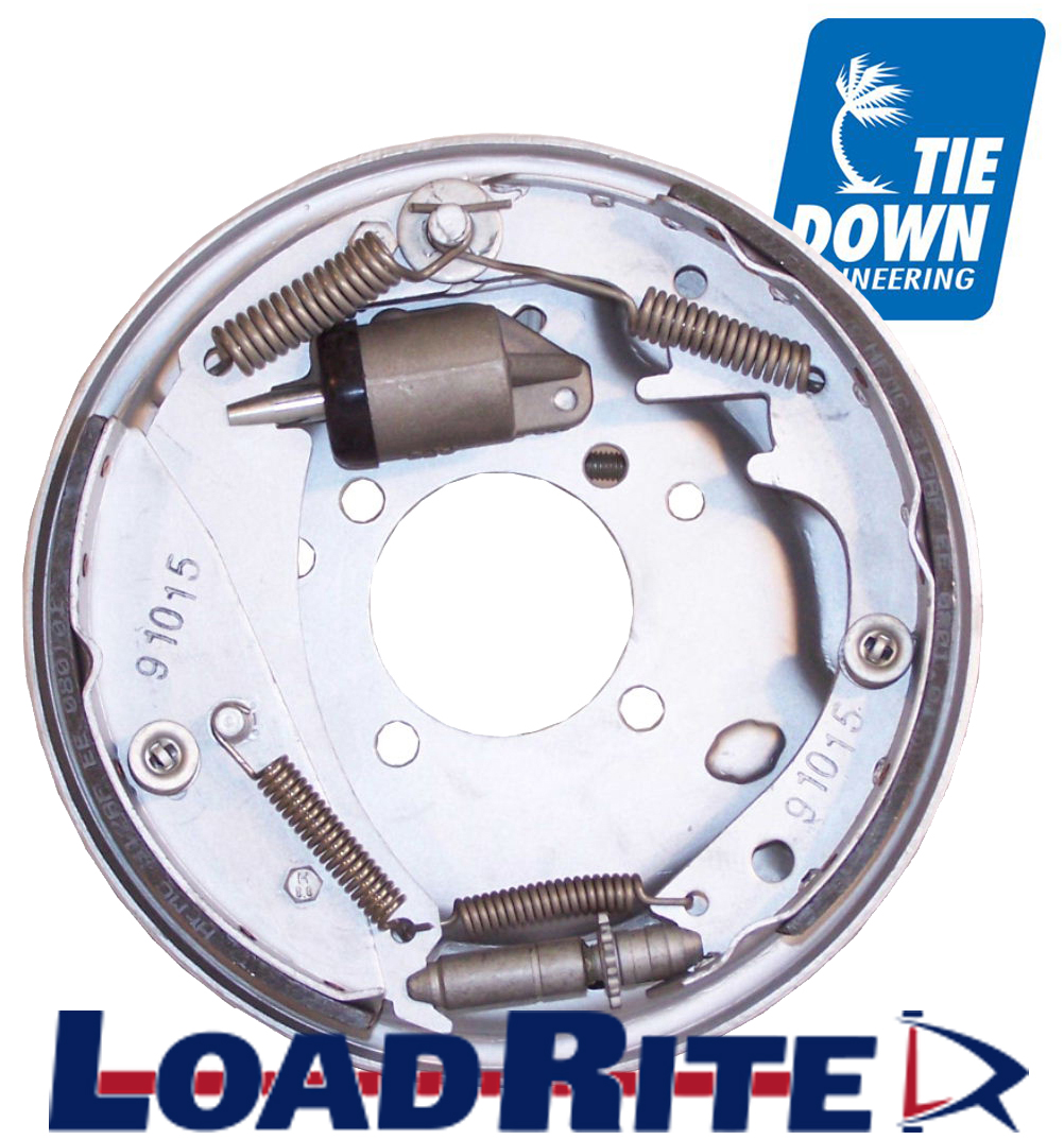 10" FREE BACKING DRUM BRAKE ASSEMBLY - LEFT HAND