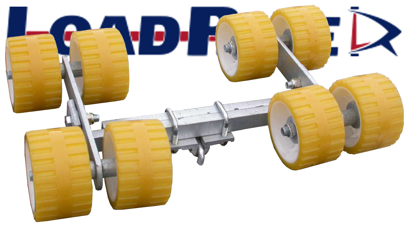 8 ROLLER ALUMINUM TRUCK ASSEMBLY – RIGHT HAND