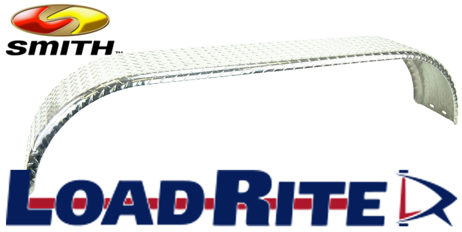 ALUMINUM DIAMOND PLATED TANDEM FENDER - 67"