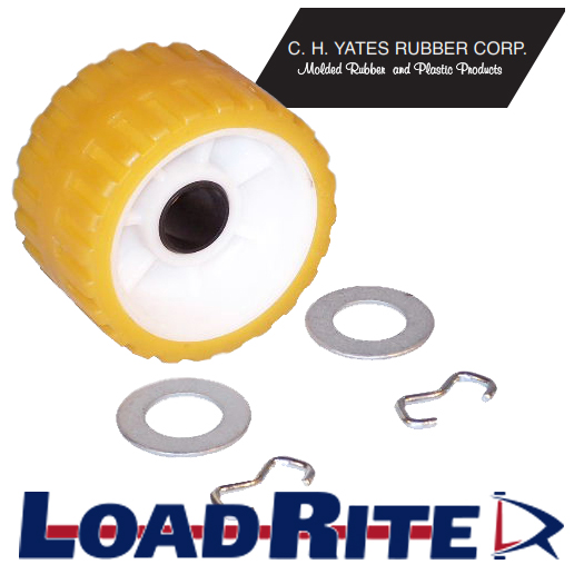 <b><font color="1b1457"><i>LOADRITE</i></font><sup>Ⓒ</sup></b> TPR ROLLER REPLACEMENT KIT WITH 1.13" ID BUSHING