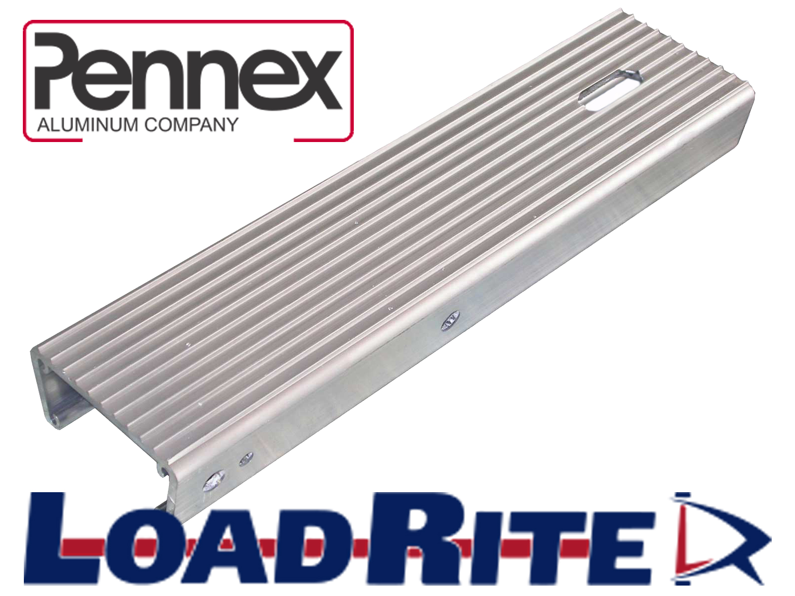 FENDER STEP WITH U-BOLT HOLES - ALUMINUM - 13.50"