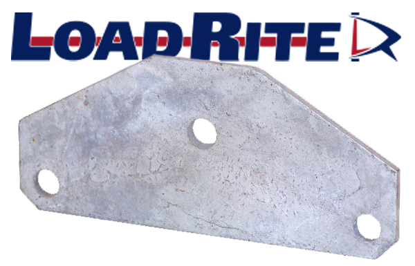 SPRING EQUALIZER PLATE - 8.25" × 3.62"