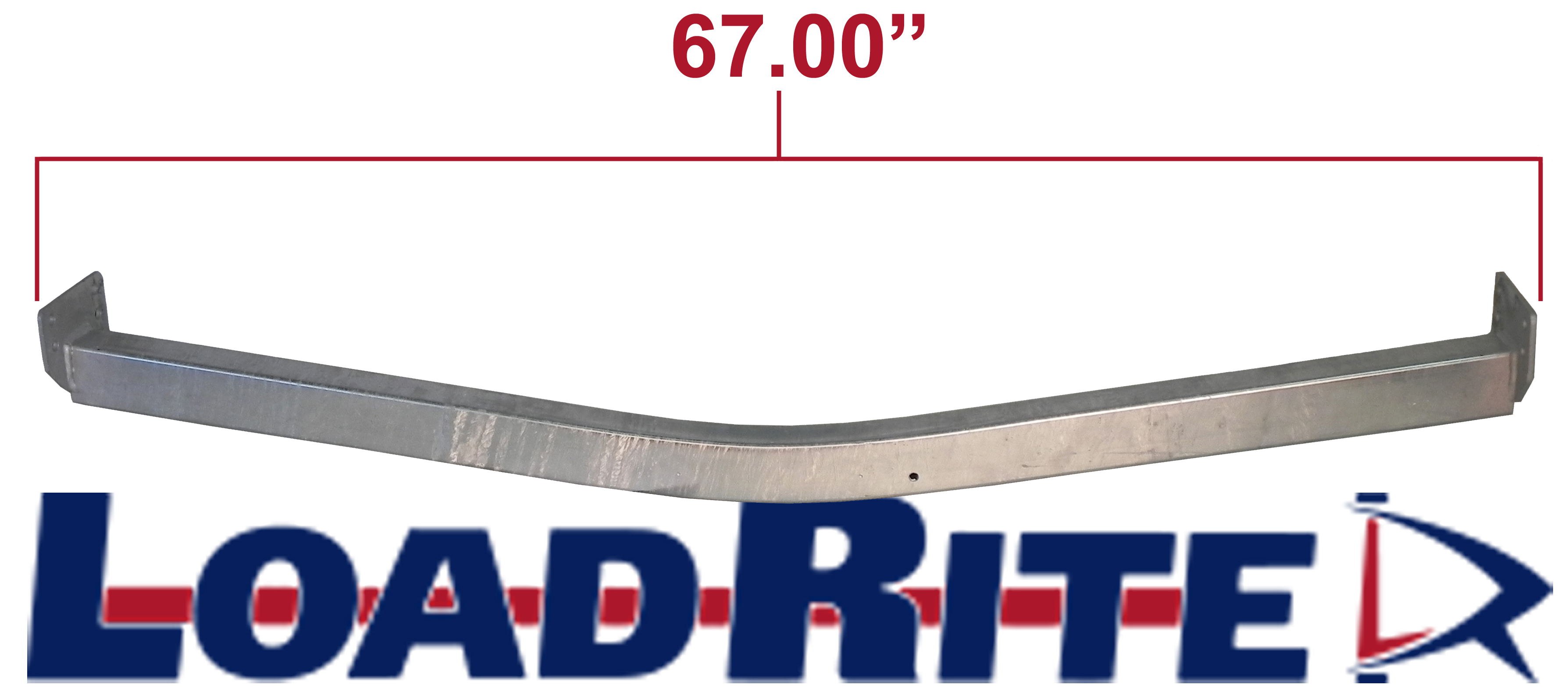 CROSSBAR WELDMENT - 3×3×67" - BENT
