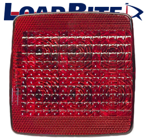 SQUARE TAILLIGHT - LEFT HAND - LED - OVER 80"