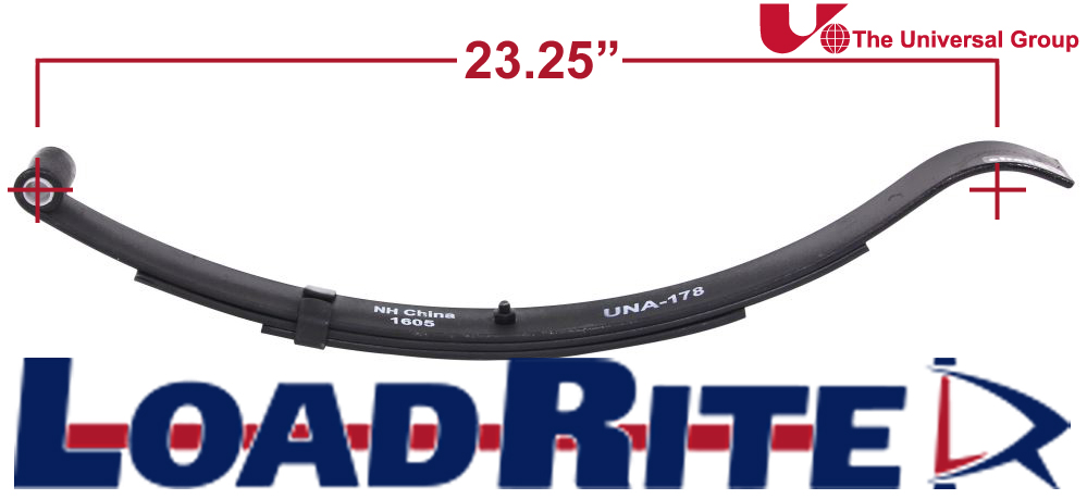3 LEAF SLIPPER SPRING - 23.25"