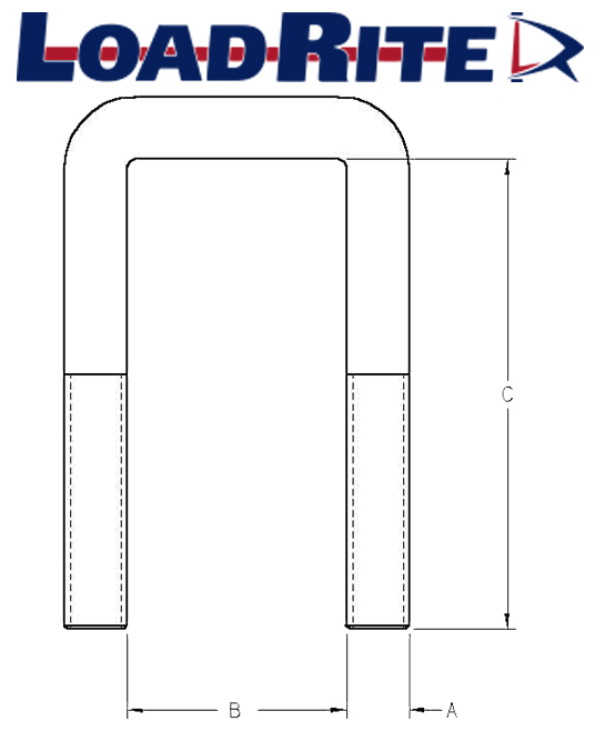 MISC. U-BOLT - 3/8×1.31×2.75"