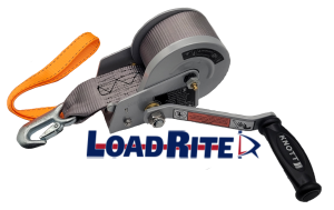SINGLE-SPEED TRAILER WINCH - 900LB