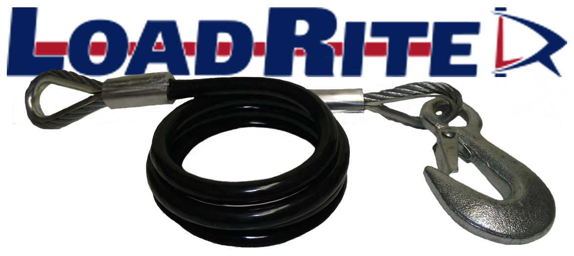 48" PONTOON TRAILERS SAFETY CABLE - LATCH HOOK