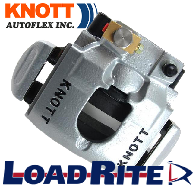 KNOTT<sup>Ⓒ</sup> DISC BRAKE CALIPER WITH BRAKE PADS - RIGHT SIDE
