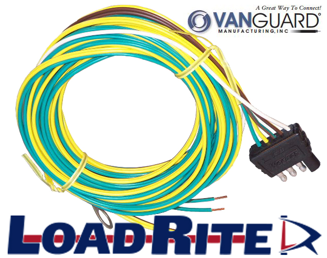 4 WAY TRAILER WIRING HARNESS - 18'