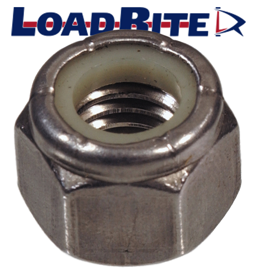 3/8" STAINLESS STEEL LOCK NUT