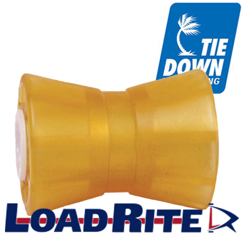 4.5" KEEL ROLLER - YELLOW