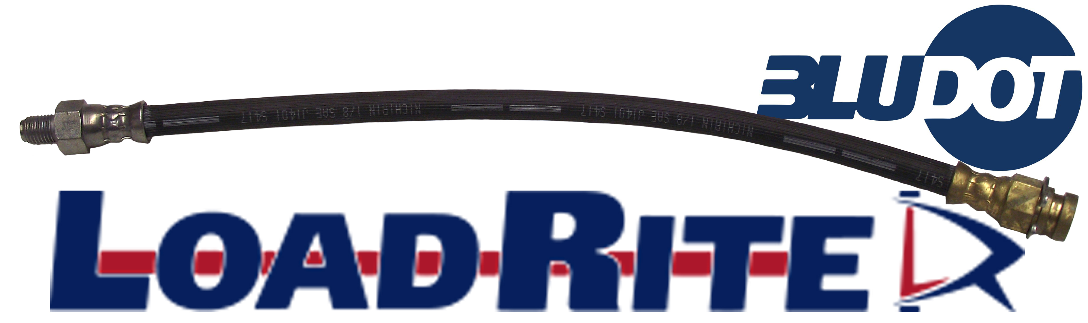 BRAKE LINE - 14" - FLEX HOSE