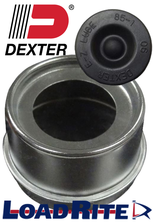 METAL DUST CAP KIT - 1.986" OD - DEXTER<sup>Ⓒ</sup>