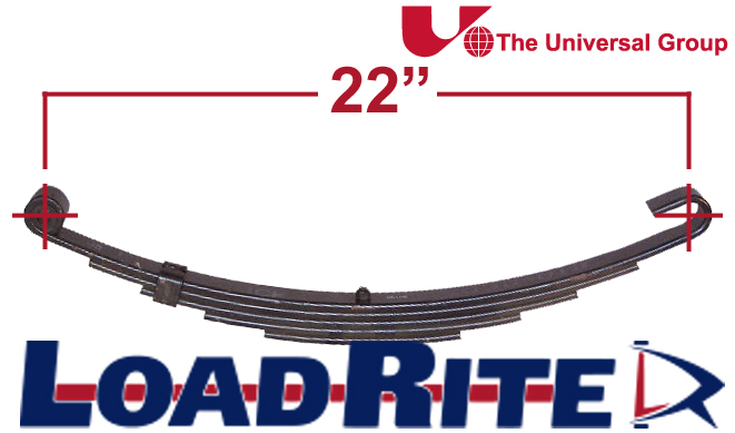 5 LEAF SPRING - 22"